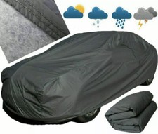 Waterproof Car Cover 2 Layer Heavy Duty Cotton Lined Uv Protection - Size Small