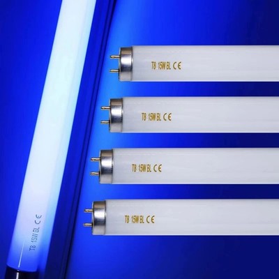 18 Inch 15 Watt U V/A Black Light Bulb F15T8/BL T8 BL Fluorescent Lamps for 3...