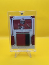 Brandon Aiyuk 2022 Panini National Treasures Tremendous Patch Jersey /25 49ers