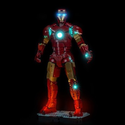 BrickBling LED for LEGO Iron Man Mark 3 Collectors' Edition 76344 (Standard)