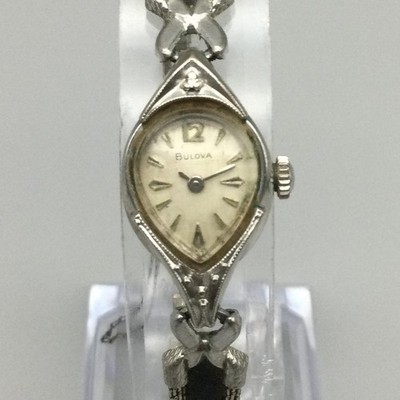 Bulova 10K R.P.G Ladies Vintage Manual Wind Ladies cocktail Watch Vintage bulova ladies - Gem main image 2