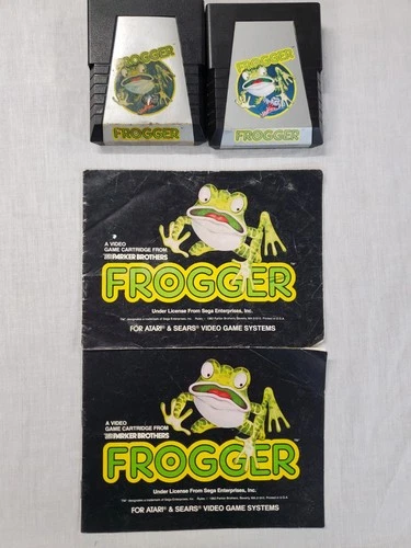 Official Frogger (Atari 2600, 1983) With Instructions Tested