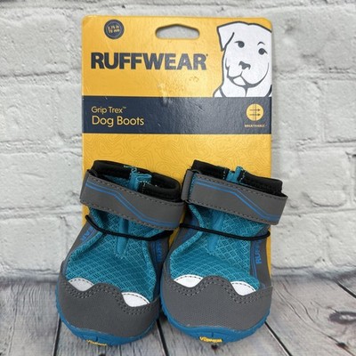 Ruffwear Grip Trex Dog Boots- Pair of Two Boots Size: 2.75 Inch 70MM Blue