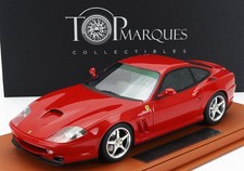 TOPMARQUES 1/18 Ferrari 550 Maranello Red Diecast Model Car TOP121A