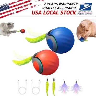 Speedy Tail 2.0, 2pcs Speedy Tail Cat Toy, Interactive Cat Toy for Indoor US