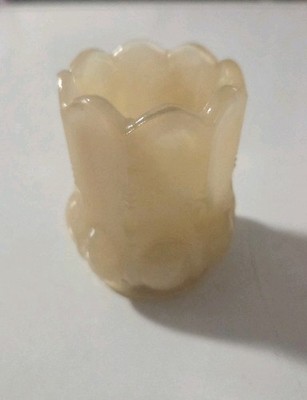 Vintage Degenhart Toothpick Holder~Uranium UV Glow