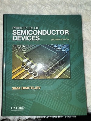 Principles of Semiconductor Devices by Sima Dimitrijev: New Shlf