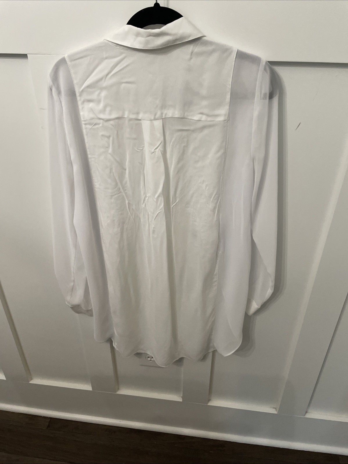 BCBGENERATION White button Front Blouse- medium-s… - image 6