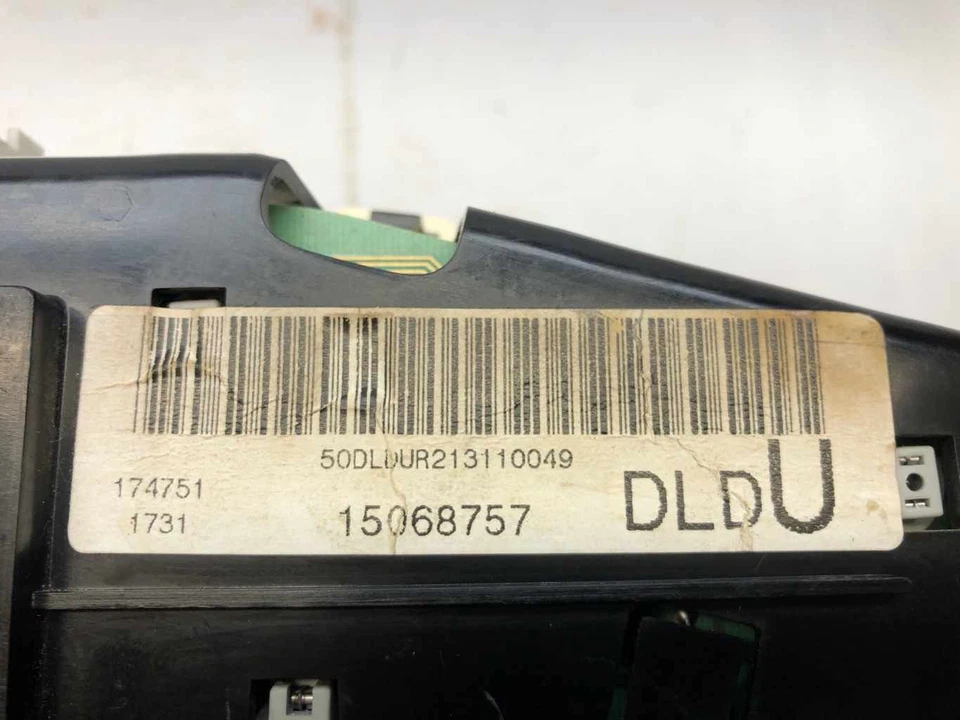GMC Sierra Silverado 2500 2001 2002 cuadro de instrumentos transmisión temperatura 15068757 Foto 3 de 4