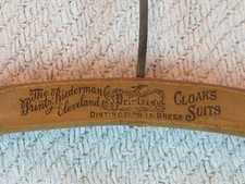 The Printz-Biederman Co. Cleveland PRINTZESS Cloaks Suits Clothes Hanger Vintage