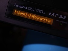 Roland MT-32 Vintage Multi Timbre Sound Module Japan Tested Adapter MIDI