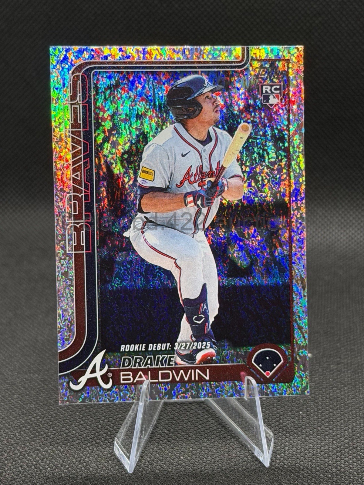 2025 TOPPS Update MLB - Drake Baldwin Debut Holo Foil #US113 RC Atlanta Braves