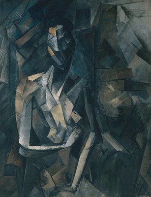 Picasso, Pablo - Pablo Picasso Pd Us 1909 10 Figure Dans Un Fauteuil