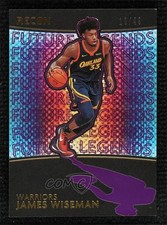 2020-21 Panini Recon Future Legends Purple 10/49 James Wiseman #15 02ez