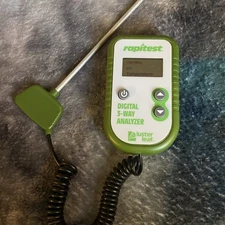 RAPITEST 1835 Digital 3 Way Soil ANALYZER Luster Leaf pH Fertility Therm TESTER