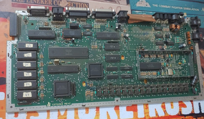 ATARI 260 Mainboard  for parts (atari bombs defective) 16-bit classic computer