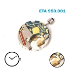 ETA 950.001 Swiss Made Watch Movement- Without disk- 2Hands-6 Jewels.