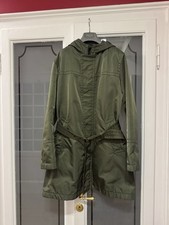 Prada Parka Soprabito Cappotto Impermeabile Uomo Verde Militare taglia 50