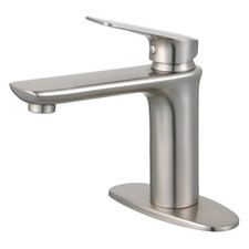 Kingston Brass LS420.CXL Frankfurt 1.2 GPM 1 Hole Bathroom Faucet - Nickel