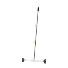 VEVOR Magnetic Sweeper with Wheels Magnetic Pickup Sweeper 17 inch 10 lbs Load