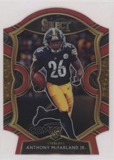 2020 Panini Select Concourse Red Prizm Die-Cut Anthony McFarland Jr #81 0t6a