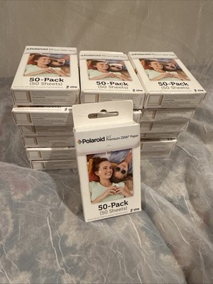 HUGE LOT Of Polaroid Premium ZINK Paper 2x3 50 Sheets x19 Packs (950 Sheets)NIB
