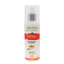 Jovees Herbal Sunscreen Fairness Lotion SPF 25 Water Resistant Sunscreen 100ml,