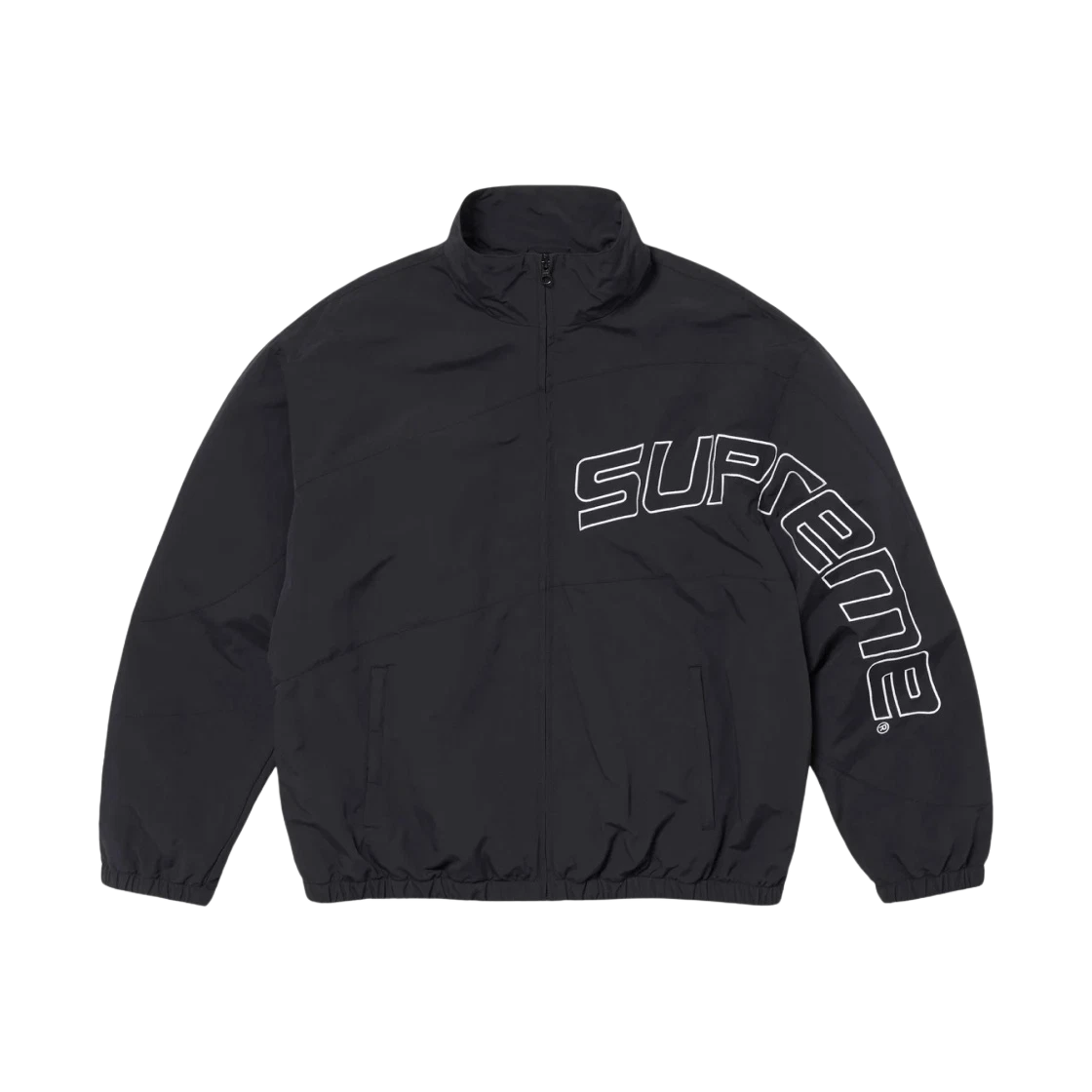 Veste de survêtement Supreme Curve noire   24SS