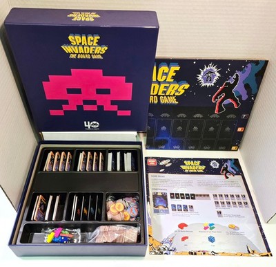 Space Invaders The Board Game Regular Edition 2019 Taito 100% Complete VG Cond