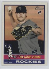 2025 Topps Heritage High Number Blaine Crim #662 14dq