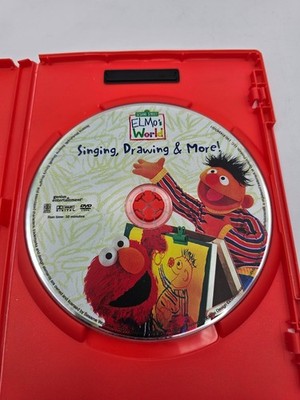 Sesame Street Elmos World Singing Drawing & More (DVD, 2000