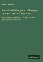 Auteur Inconnu | Annuaire De La SociéTé ArchéLologique De La Province De...