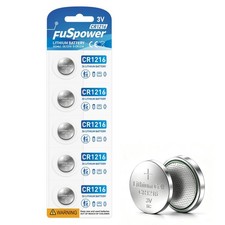 CR1216 Watch Battery CR 1216 Battery 3V Lithium Button Cell Battery 5