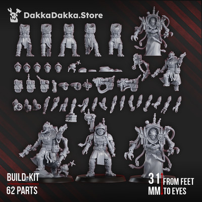 Pluto's Mechanized Liquidation Team Build-Kit - DakkaDakka Store/Sci-Fi