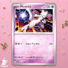 Mewtwo 59/142 Corona Stellare Pokemon TCG Card Psichica Singola Trading Card