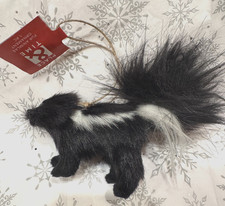 Ornament - Fur Baby Skunk  5" x3"