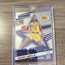 Panini Revolution Basketball Star Gazing Bronny James Jr. Lakers 2 Card Lot 2025