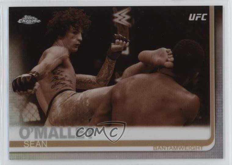 2019 Topps Chrome UFC Sepia Sean O'Malley #90 02g9