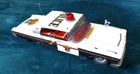 NICE VINTAGE TIN LITHO WIND UP Barney Fife P.D. POLICE SQUAD Toy Ford CAR