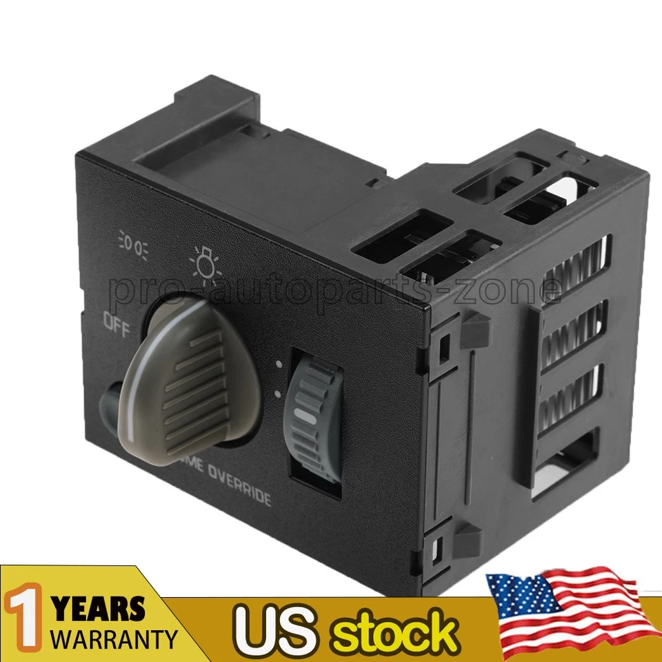 Interruptor de faro 93443101 para Chevy K1500 GMC C1500 C2500 C3500 Foto 4 de 4