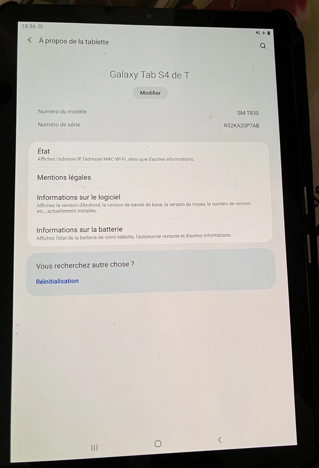 Samsung Galaxy Tab S4 · 64GB · Wi-Fi, photo 2 sur 5