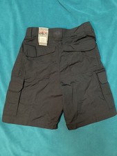 Tru-Spec Mens Original Tactical Cargo Shorts 24/7 Series Sz 32 9" New Navy Blue