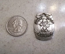 1942 PFEIFFER BREWING CO. keg shaped guest coin DETROIT, MICHIGAN