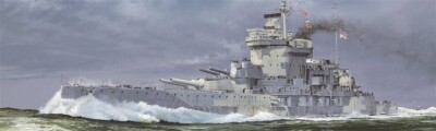 Trumpeter  1/700 HMS Warspite 1942 #5795 #05795 Sealed Listed in USA  