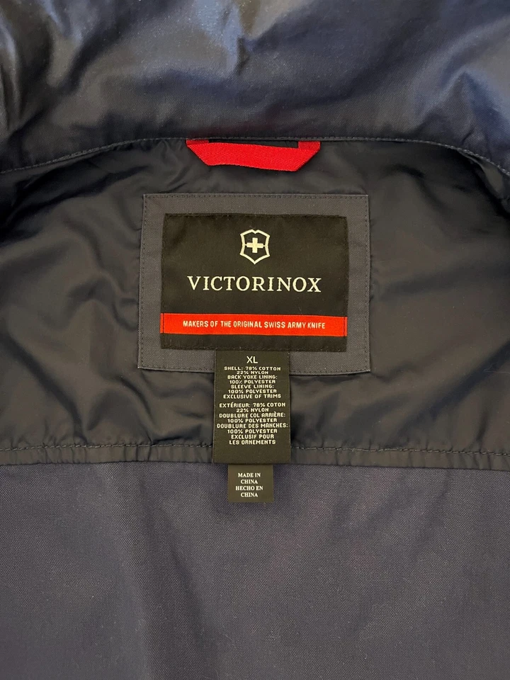 VICTORINOX DARK BLUE JACKET - XL - EXCELLENT CONDITION - Image 2 of 4