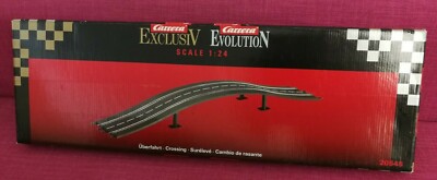 Carrera Exclusiv Evolution Überfahrt Schienen 1:24 20545 neu im OVP