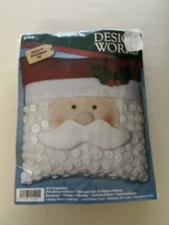 Design Works Santa 15” Pillow Kit Craft