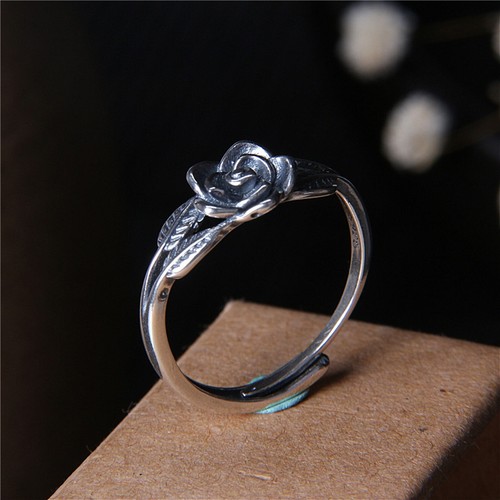 KA314 S925 Rose Sumsum Ring main image 0