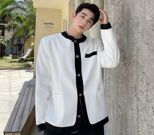 Fashion Youth Round Collar Long Sleeve 