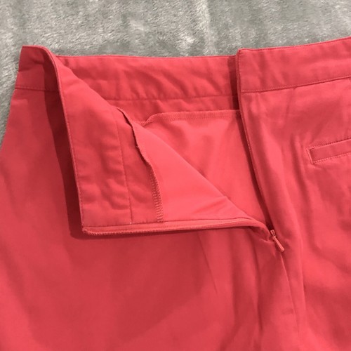 Adidas Women's Skort Size 8 Pink Red Skirt Golf Tennis Athletic Knee Length EUC - Picture 12 of 18